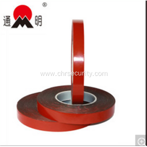 High Quality Red Film Adhesive Black Foam Tape